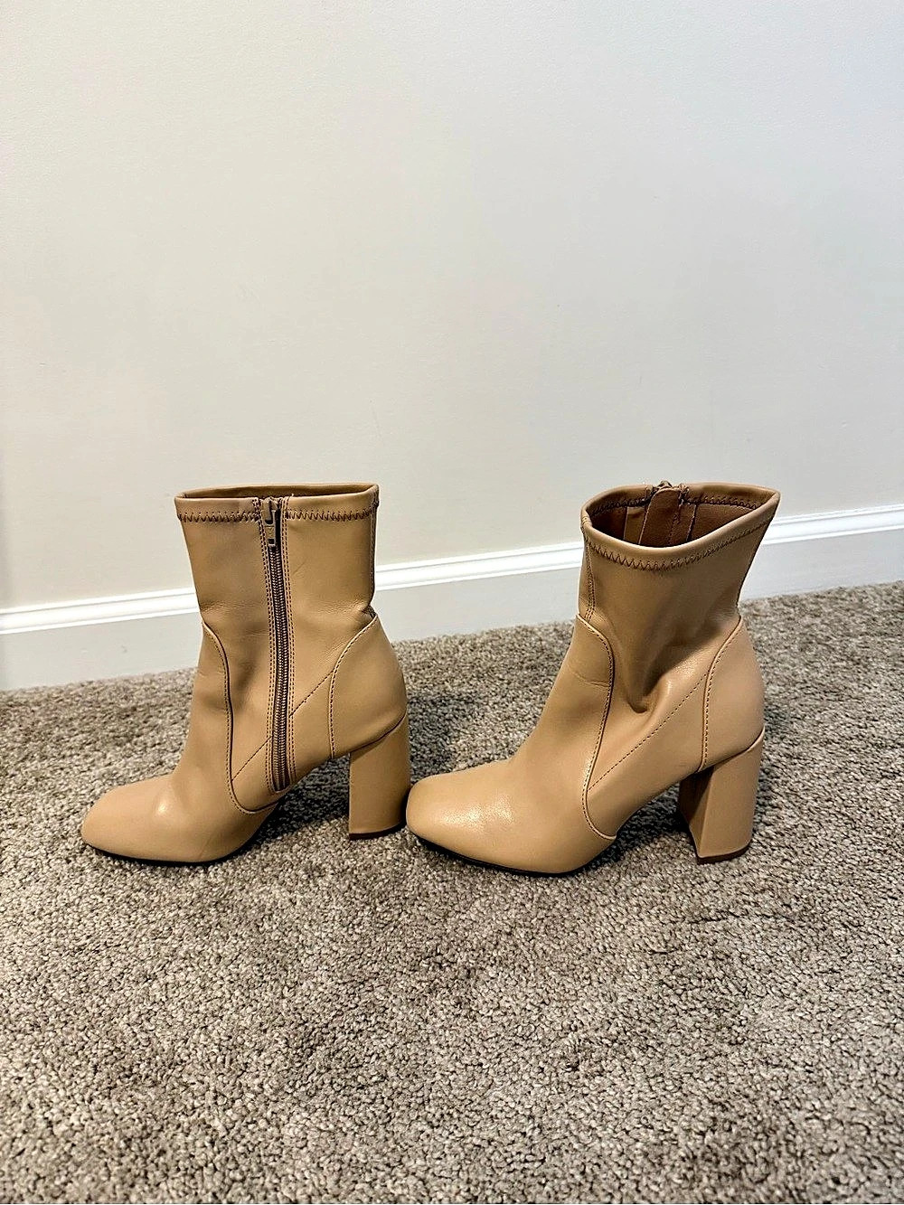 A new day Heeled Boots in Brown Like New